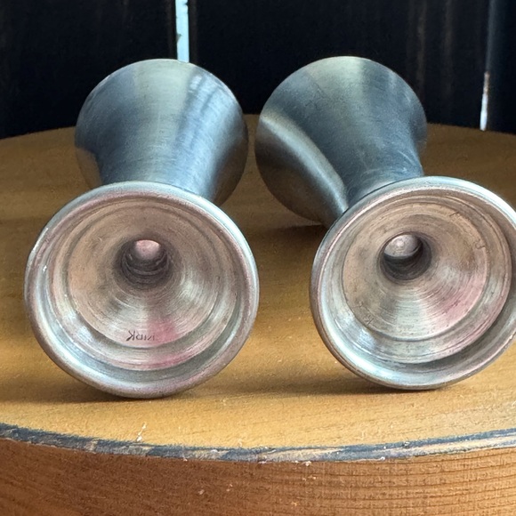 Vintage Pewter Cordials Shot Cups Bud Vases - Picture 7 of 7